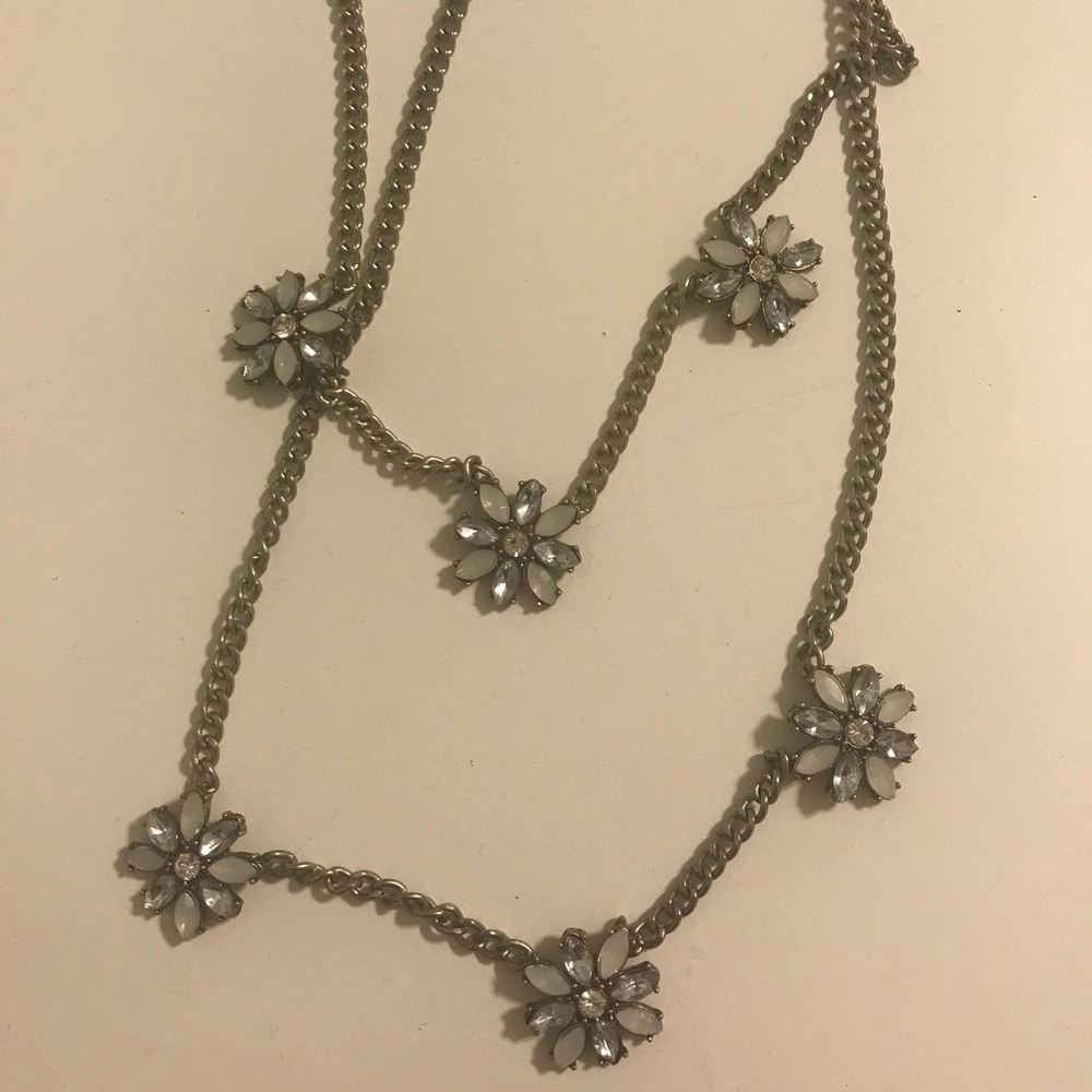 Double layered necklace